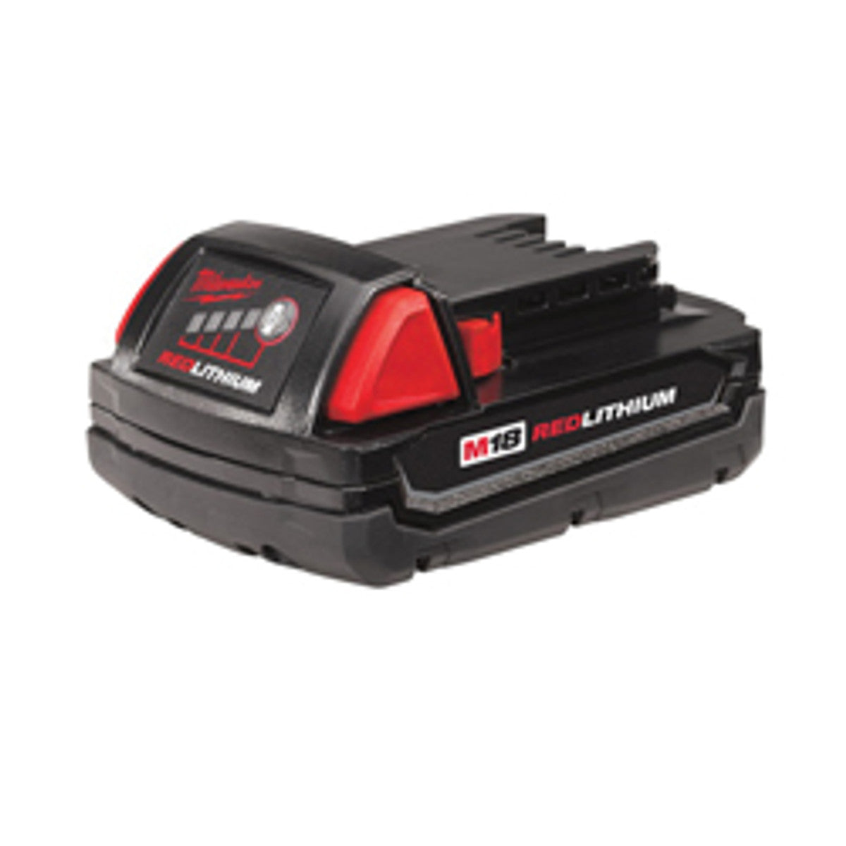 Milwaukee 48-11-1815 M18 18V Compact Battery Pack, Li-Ion, 1.5 Ah