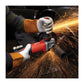 Milwaukee 6161-31  6" Small Angle Grinder with Paddle Switch (Bare Tool)