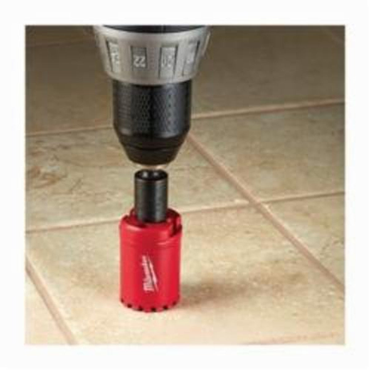 Milwaukee Diamond Plus 49-56-5625 Hole Saw, 1-3/8 in Dia, 1-1/2 in D Cutting, Diamond Grit Cutting Edge