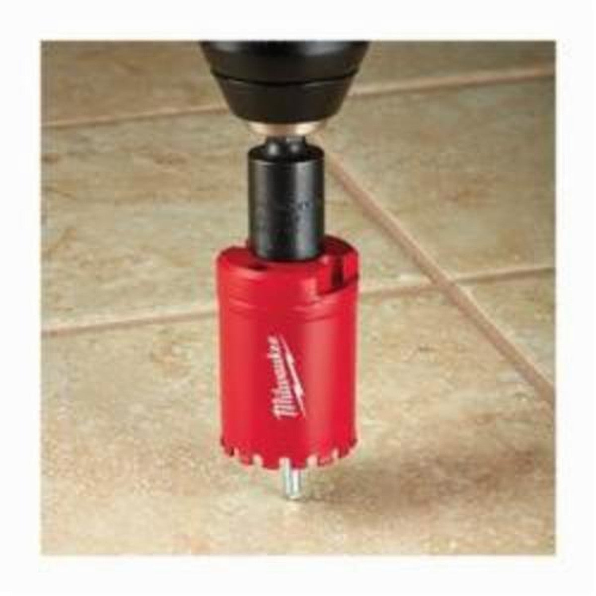 Milwaukee Diamond Plus 49-56-5625 Hole Saw, 1-3/8 in Dia, 1-1/2 in D Cutting, Diamond Grit Cutting Edge