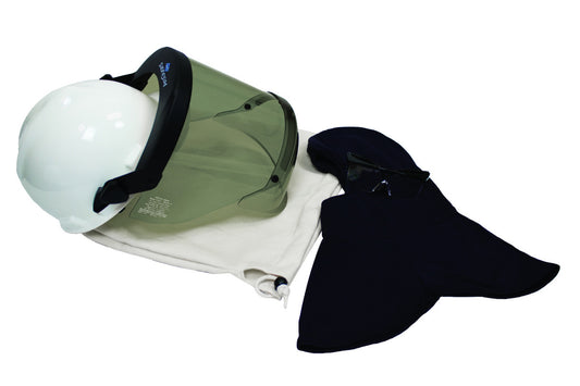 National Safety Apparel  Translucent Plastic Flame Resistant Arc Flash Head Protection Kit