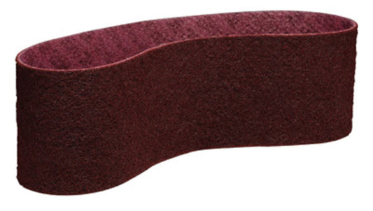 3M™ 3" X 79" Medium Grade Aluminum Oxide Scotch-Brite™ Red Belt