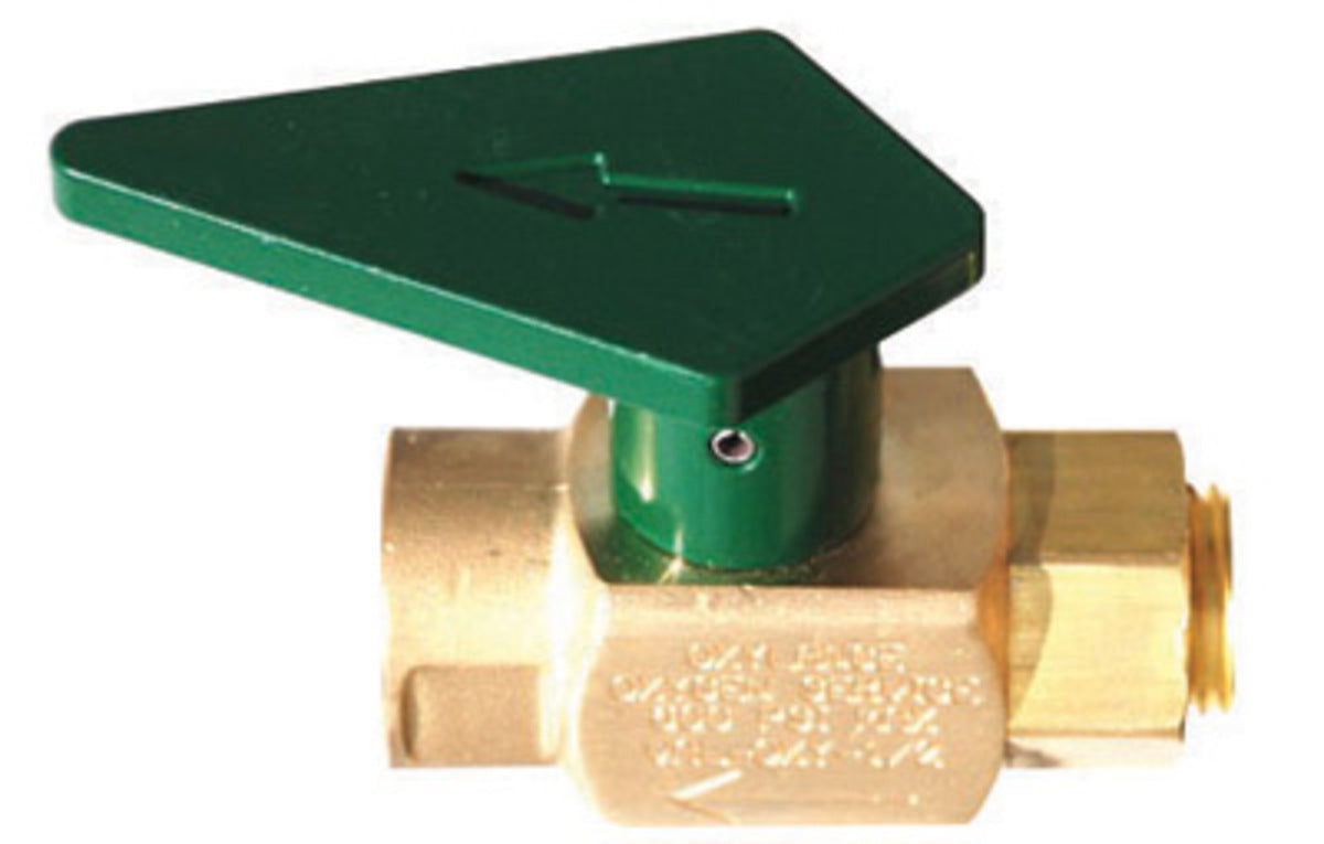 Oxylance 1/2" NPT Female Replacement Oxygen Ball Valve (For OXY 600 Series Holder)