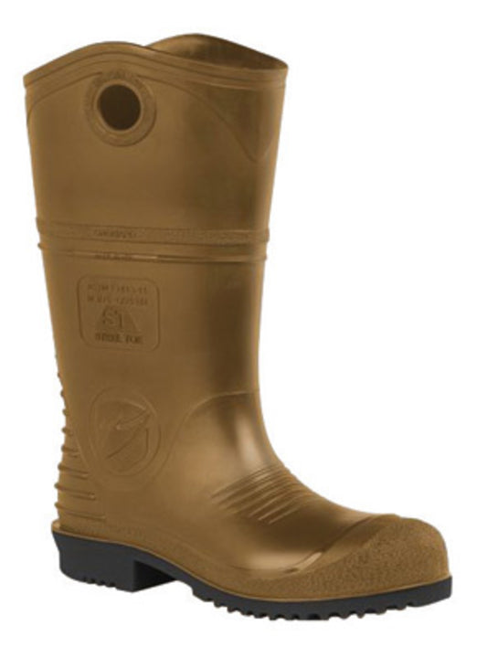 Dunlop® Protective Footwear Size 13 DuraPro® XCP Brown 15" PVC Knee Boots