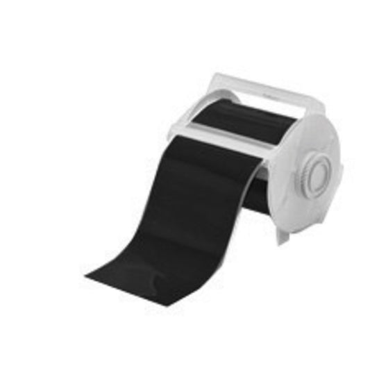 Brady® 4" X 100' Black GlobalMark® Permanent Acrylic Vinyl Label (100 ft Per Roll)