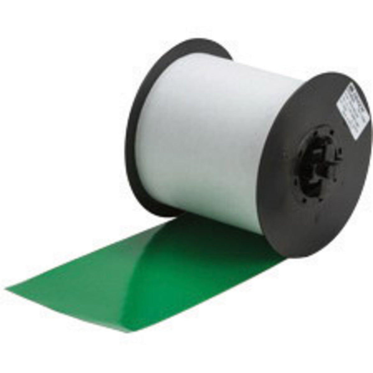 Brady® 4" X 100' Green MiniMark™ Permanent Acrylic Vinyl Label (100 ft Per Roll)