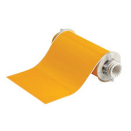 Brady® 8" X 50' Yellow PowerMark® Permanent Acrylic Vinyl Tape (50 ft Per Roll)