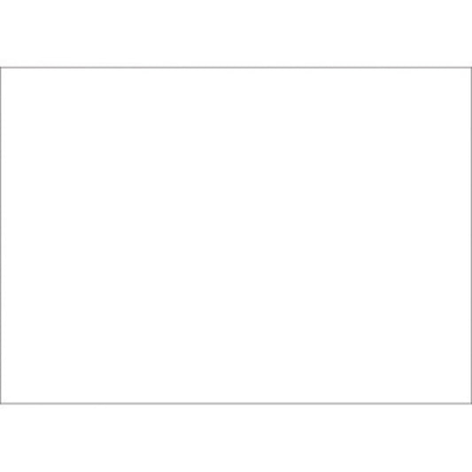 Brady® 10" X 14" X .035" White Rigid Aluminum Safety Sign