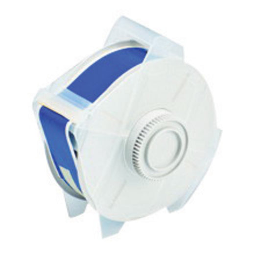 Brady® 1 1/8" X 100' Blue GlobalMark® Permanent Acrylic Polyester Thermal Transfer Label (100 ft Per Roll)