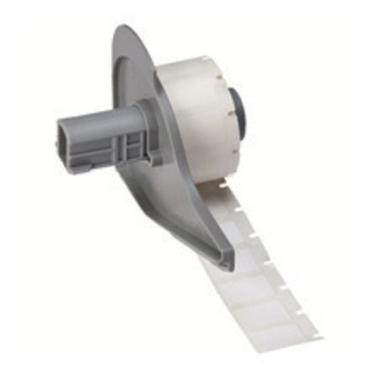Brady® 3/4" X 1/2" White BMP®71 CleanLift® Repositionable Rubber Vinyl Label (500 Per Roll)