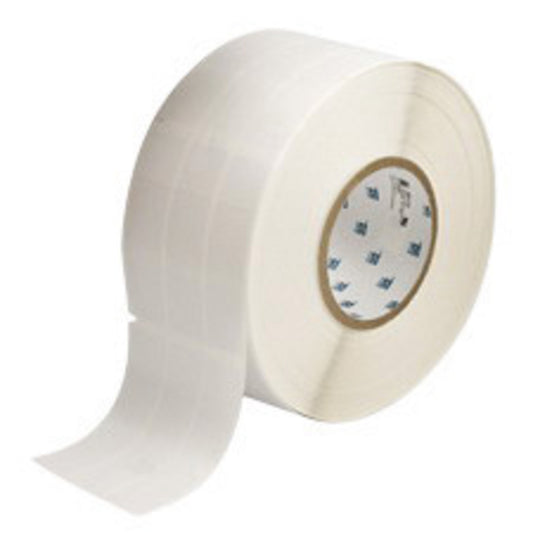 Brady® 3 3/4" X 1" White/Clear Flame-Retardant/Self-Laminating Vinyl Label (3000 Per Roll)