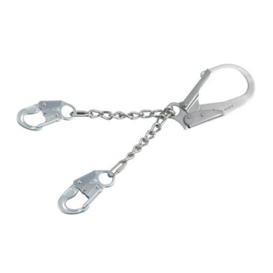 3M™ Protecta® 22' Steel Chain Positioning Lanyard With Snap Hook Harness Connector