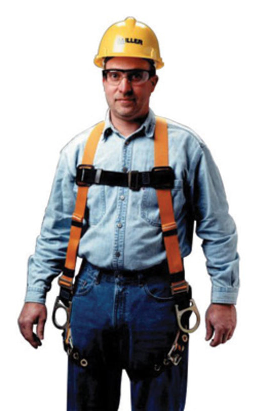 Honeywell Miller® Titan™ II Size 2X Contractor Style Non-Stretch Full Body Harness