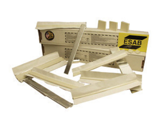 ESAB® Refrac-T-Back™ 1/4" X 1" X Non-Metallic Ceramic 215 R Grooved Weld Backing