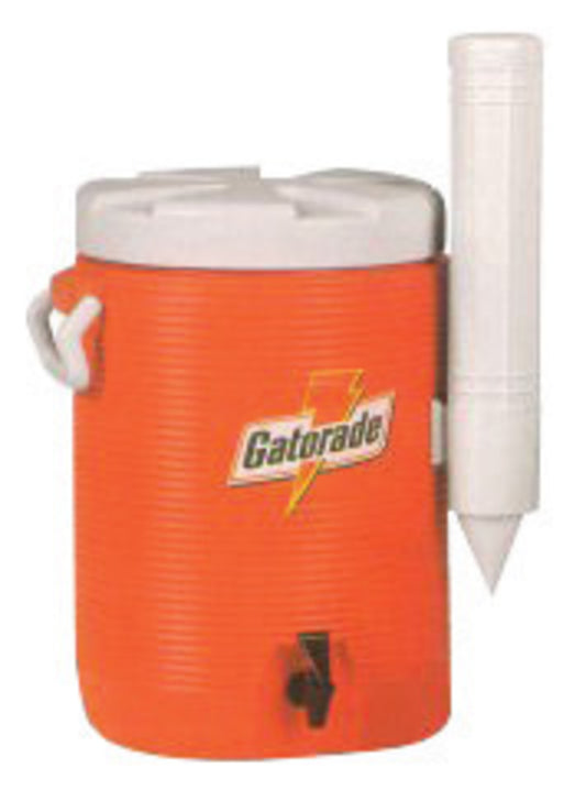 Gatorade® 5 Gallon Orange And White Dispenser Cooler With Fast Flow Faucet And Handles