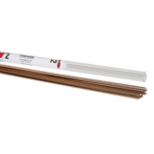 Harris® 1/8" X 36" BCuP-6 Stay-Silv® 2 Round Brazing Alloy Filler Metal 25 lb Box