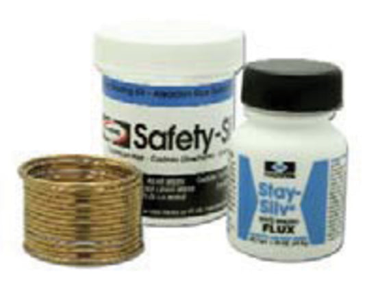 Harris® 1/16" BAg-5 Safety-Silv® 45 High Silver Brazing Alloy Filler Metal 50 toz Box