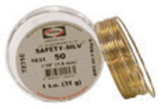 Harris® 1/16" BAg-6 Safety-Silv® 50 High Silver Brazing Alloy Filler Metal 1 toz Cup