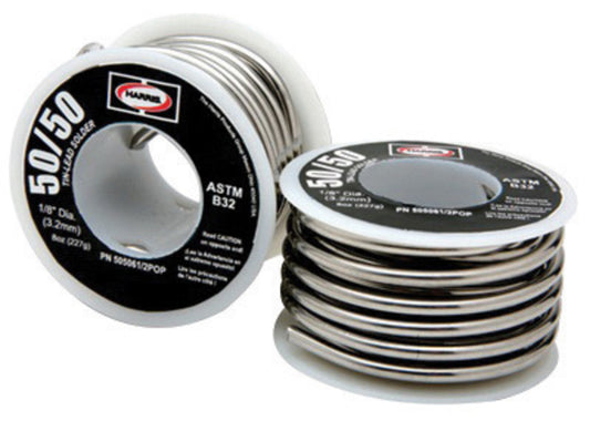 Harris® Solid Cored 50% Tin 50% Lead Solder 1# Bar