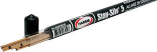 Harris® .050" X 1/8" X 36" BCuP-3 Stay-Silv® 5 Flat Brazing Alloy Filler Metal 25 lb Box
