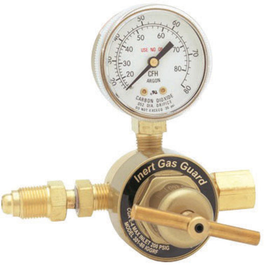Harris® Model 301-80-IGGRF-032 Heavy Duty Add-On To Eliminate Surge Argon and Carbon Dioxide Inert Gas Guard Cylinder, 5/8" - 18RH (Female)