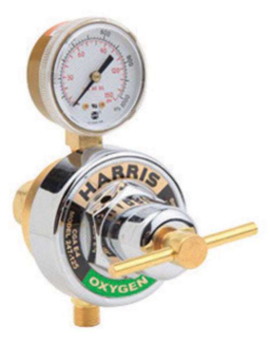 Harris® Model 247-50-1/4 Heavy Duty Pipeline Back Entry Fuel Gases Single Stage Regulator, 1/4" NPT (Female)