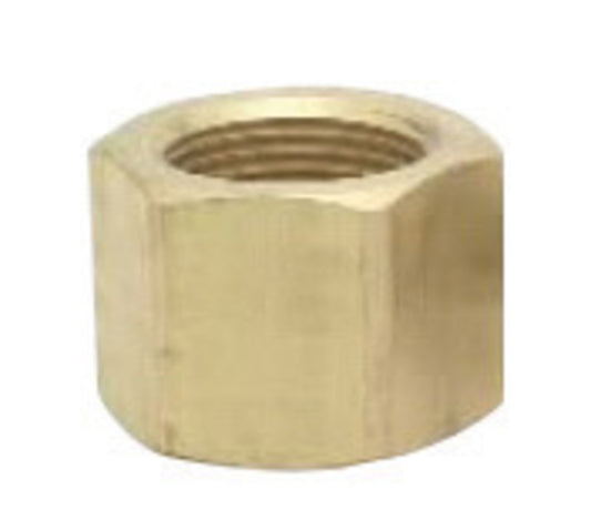 Harris® 1" - 11.5 NPS RH Brass Union Nut (For Use With Manifold Regulator)