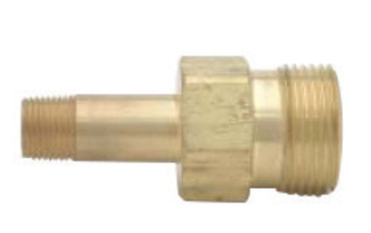 Harris® 1" - 11.5 NPS X 1/2" NPT LH Brass Union Bushing (For Use With Manifold Regulator)