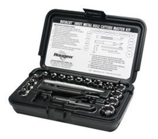 Hougen® 1/4" - 3/4" X 1/4" RotaCut™ Sheet Metal Cutter Master Kit