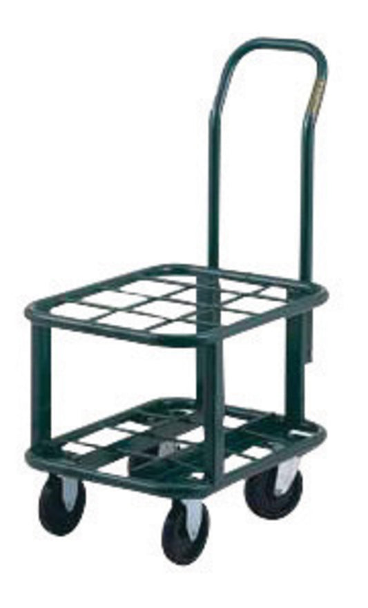 Harper™ Series MG Multi-Quantity 12 Transport And Storage Unit With 5'' X 1'' Poly Swivel And Rigid Caster