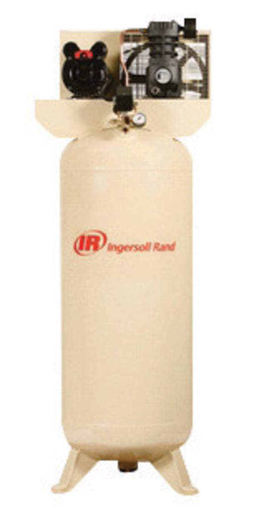 Ingersoll Rand 3 hp Air Compressor With 60 gal/Vertical Tank