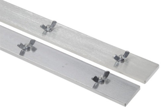 Jackson Safety  X 48" Silver Pro-Mag Burning Squares and Guides
