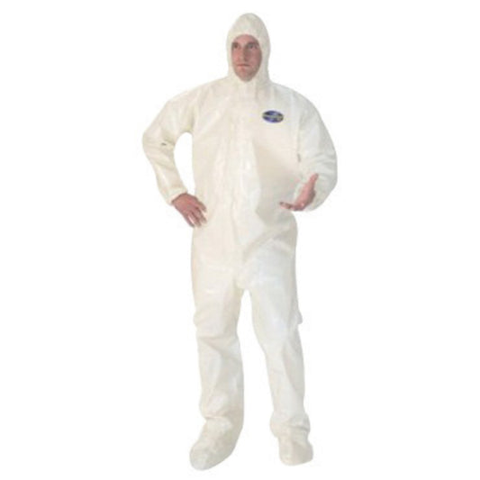 Kimberly-Clark Professional™ Large White KleenGuard™ A80 Saranex® 23-P Film Laminate Coveralls