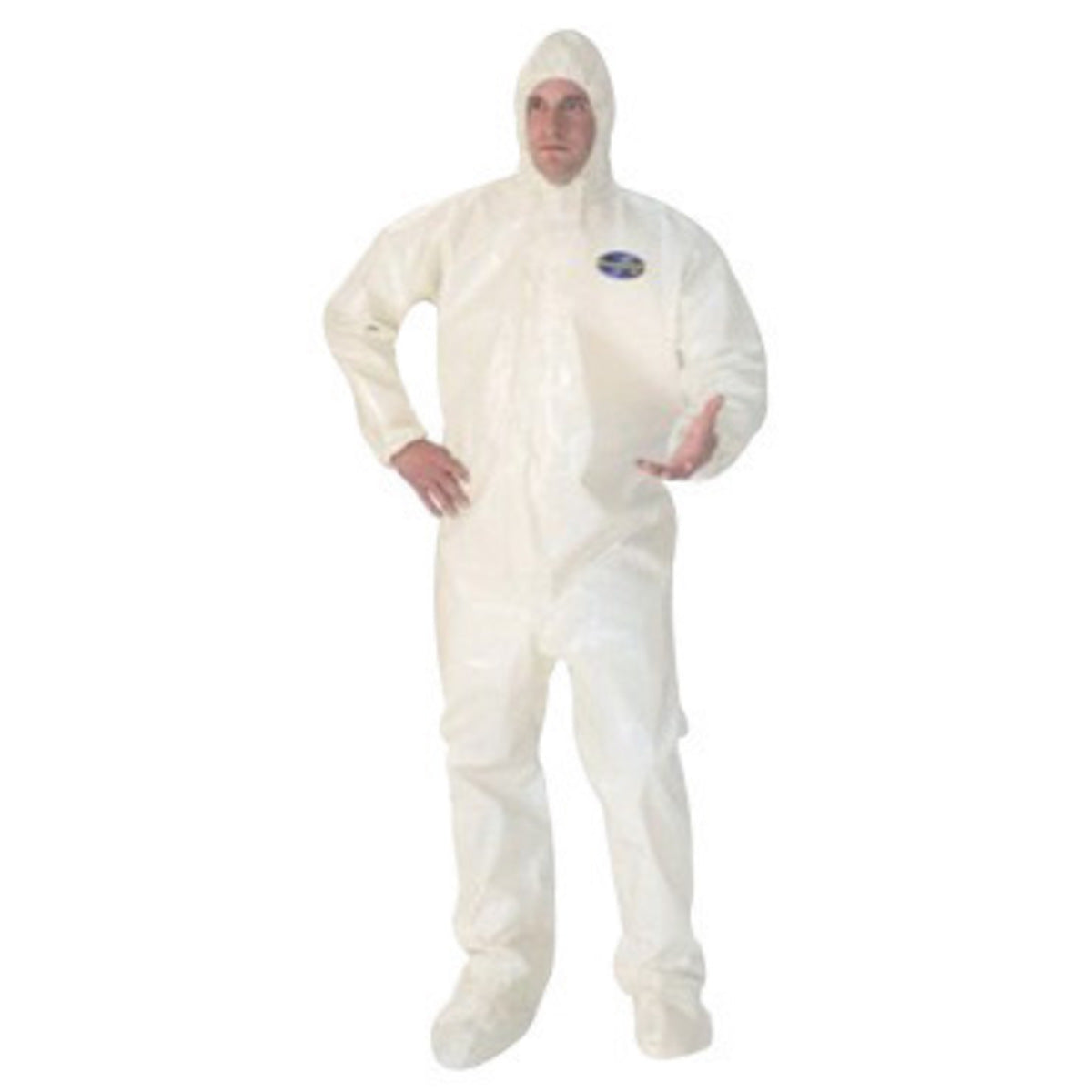 Kimberly-Clark Professional™ 4X White KleenGuard™ A80 Saranex® 23-P Film Laminate Coveralls
