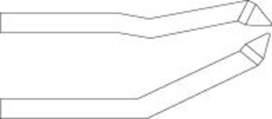 Miller® 8" FF Air-Cooled Tong (For Use With MSW And LMSW Series Spot Welders)