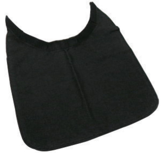 Miller® Black WeldX™ Flame Resistant Helmet Bib With Velcro® Closure