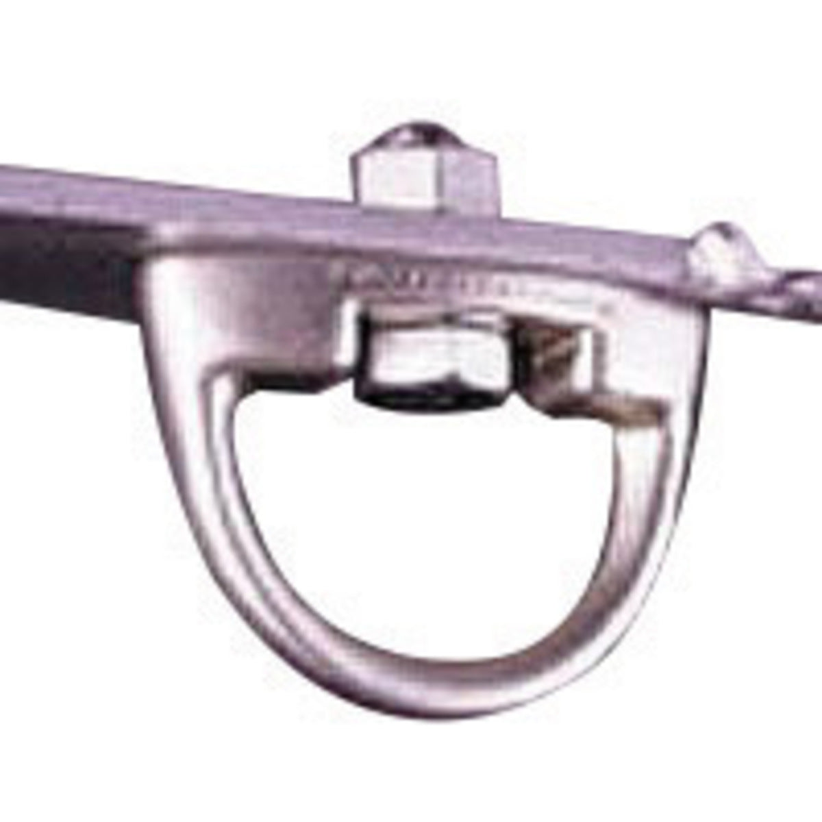 MSA 3" X 4"  Steel Bolt D-Ring Anchorage Connector