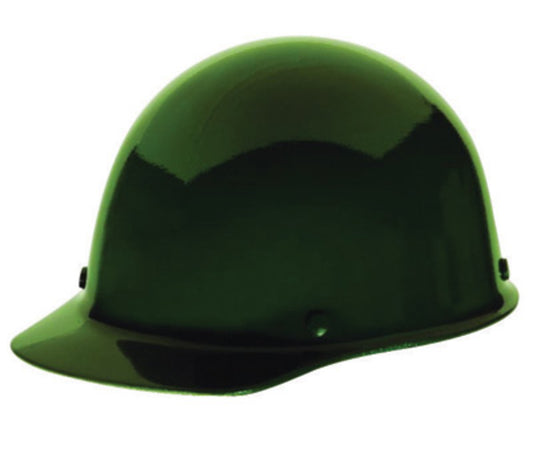 MSA Green Skullgard® Phenolic Cap Style Hard Hat With Pinlock/4 Point Pinlock Suspension