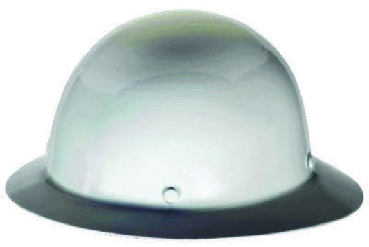 MSA White Skullgard® Phenolic Full Brim Hard Hat With Pinlock/4 Point Pinlock Suspension