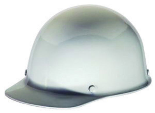 MSA White Skullgard® Phenolic Cap Style Hard Hat With Ratchet/4 Point Ratchet Suspension