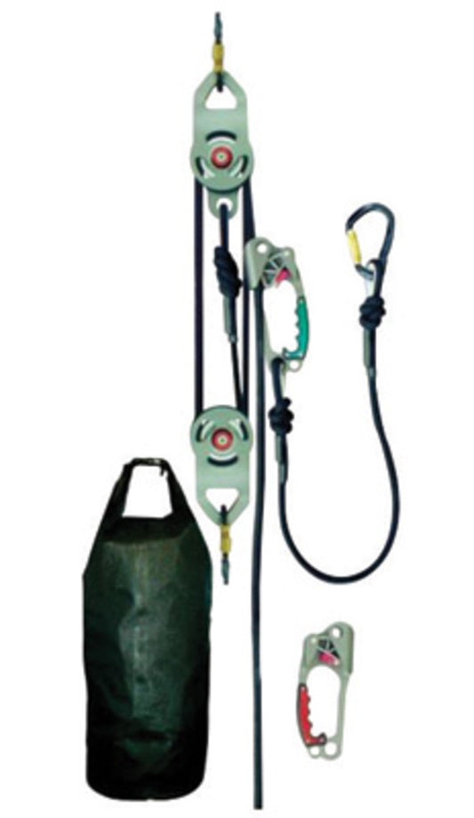 MSA SuretyMan® Rescue Device With 12' Kermantle Rope (600 lbs Weight Capacity)