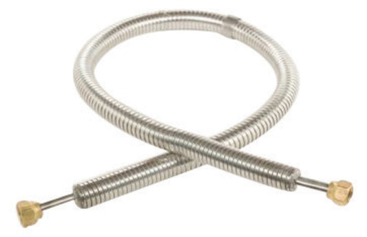 MVE Inc 1/2" X 6' Liquid Nitrogen Stainless Steel Cryogenic Transfer Hose