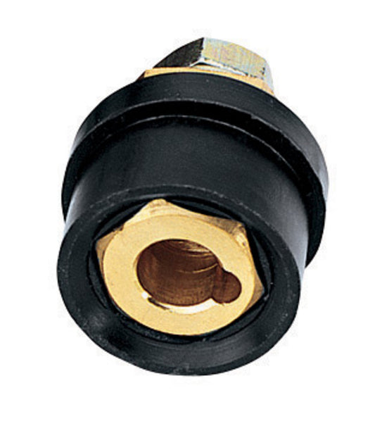 RADNOR™ Model BE-7095 Dinse Style Euro Machine Panel Socket For 2/0 - 3/0 Cable
