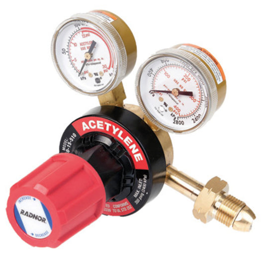 RADNOR™ Model 350 Series Victor® Heavy Duty Acetylene Single Stage Regulator, CGA-300