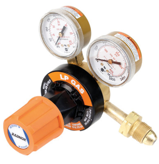 RADNOR™ Model 350 Series Victor® Heavy Duty LP Gas Or Propane Single Stage Regulator, CGA-510
