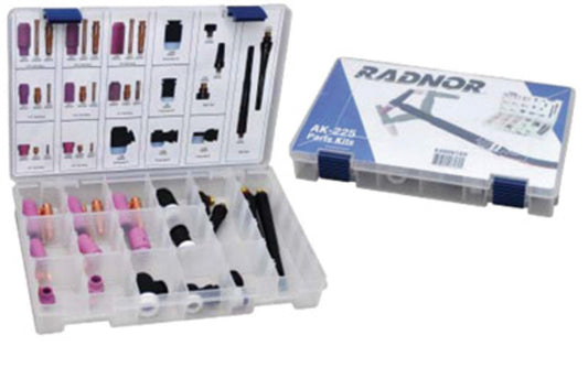 RADNOR™ Model AK-225 TIG Accessory Kit for 225 Amp Modular Flex Torch