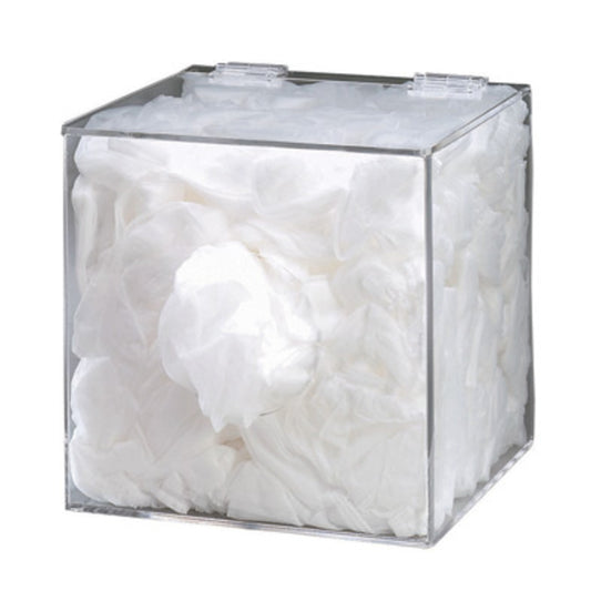 RADNOR™ Clear Acrylic Wall Mounted Bouffant Cap Dispenser