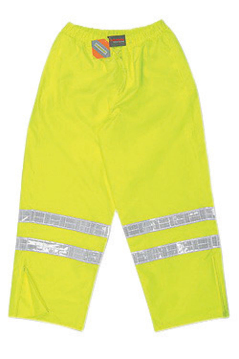 MCR Safety® 2X Hi-Viz Green Luminator™ Polyester/Polyurethane Pants