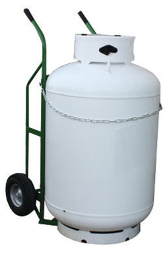 Saf-T-Cart Cylinder Cart With Pneumatic Wheels And Dual Handle