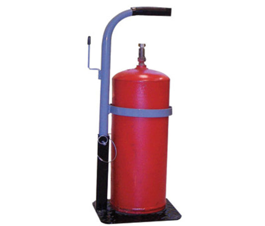 Saf-T-Cart Steel Single Portable Stand With Single With Vinyl Grip Handle